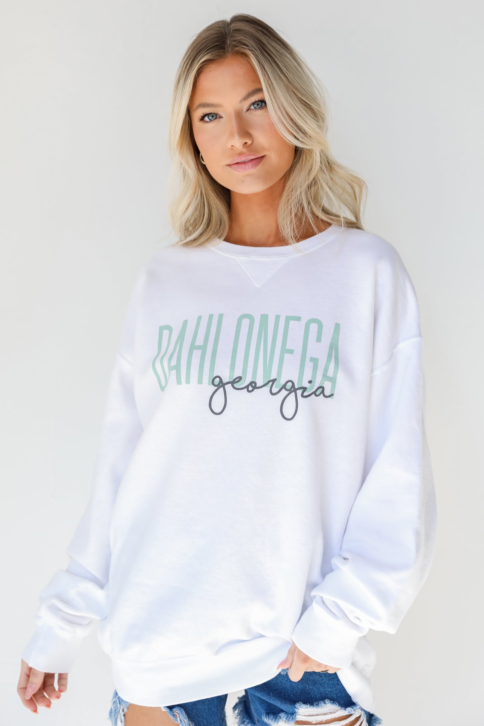 Dahlonega Georgia Script Sweatshirt