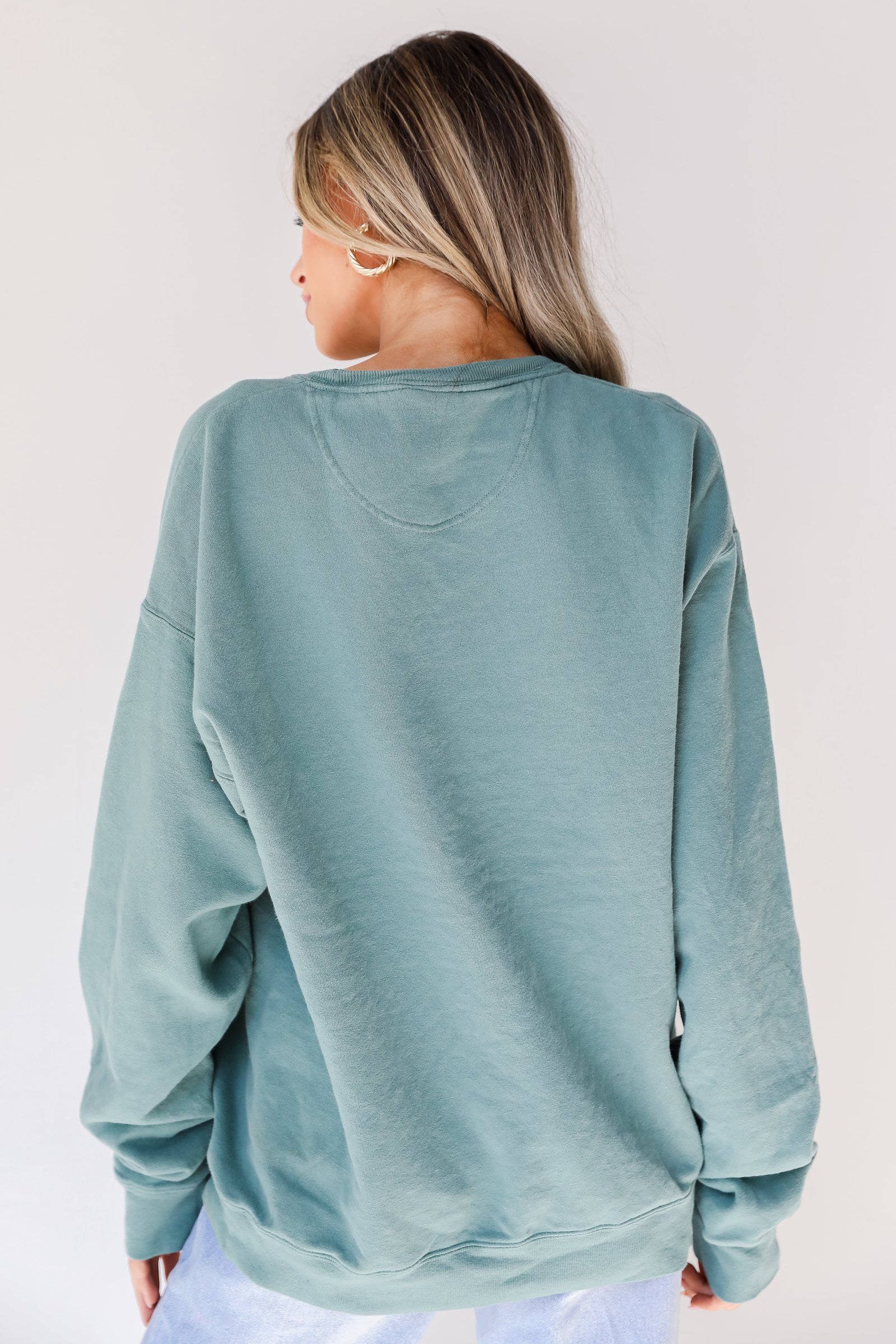 Seafoam Dahlonega Georgia Script Sweatshirt